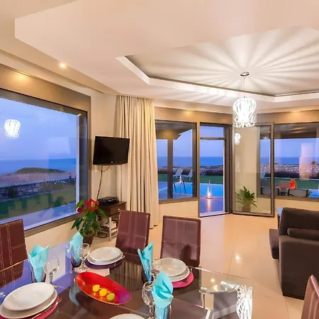 Vila Olga Beachfront Luxury With Private Pool Lakhania